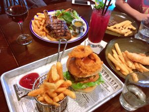 The Burwood Hotel Burwood Burger